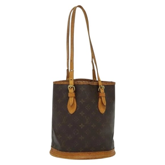 LOUIS VUITTON Monogram Bucket PM Shoulder Bag M42238 LV Auth 135054 - Picture 14 of 16